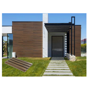 Paneles de revestimiento de madera y <span class=keywords><strong>vinilo</strong></span> para decoración <span class=keywords><strong>Exterior</strong></span>, piedra falsa de Metal, PVC - Product Image 1
