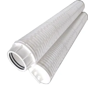 3M serie ad alto flusso 40 pollici 70 Micron filtro per il trattamento dell'acqua di raffreddamento/filtro per l'acqua industriale/cartuccia filtrante pieghettata ad alto flusso