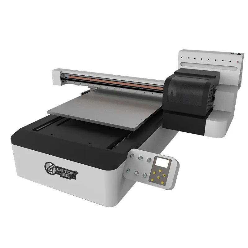 LETOP קטן פורמט LT-6090XP שטוחה ראש ההדפסה הזרקת דיו 6090 מדפסת UV