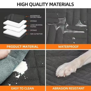 Hard Bottom <strong>Dog</strong> <strong>Car</strong> <strong>Seat</strong> <strong>Cover</strong> Back <strong>Seat</strong> Extender 600d Oxford Fabric Waterproof Anti Scratch <strong>Car</strong> <strong>Seat</strong> <strong>Covers</strong> <strong>for</strong> <strong>Dogs</strong> Pets - Product Image 5