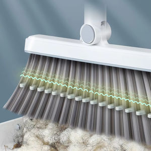 阳光二合一可伸缩扫帚套装聚丙烯刷毛材料扫帚簸箕用于办公室家庭厨房大堂扫地拖把 - Product Image 4