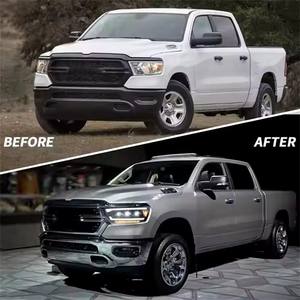 Ensemble de phares à LED DRL pour <span class=keywords><strong>Ram</strong></span> 1500 2500 <span class=keywords><strong>3500</strong></span> 2019-Mise à niveau avec clignotant DRL - Product Image 6