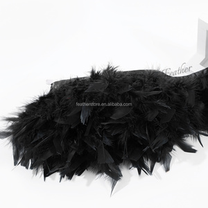 Viền lông vũ Chandelle Thổ Nhĩ Kỳ mềm mại, tua rua, lông vũ Marabou, vải trang trí ren, viền lông vũ Chandelle - Product Image 6