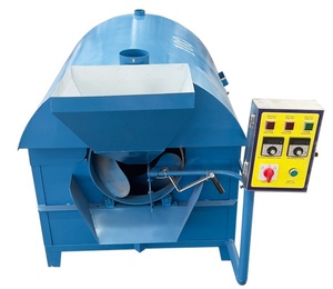 Rôtissoire à tambour rotatif électrique entièrement automatique à haute efficacité, machine commerciale pour la cuisson des cacahuètes, des châtaignes, des pinèdes et des noix - Product Image 2