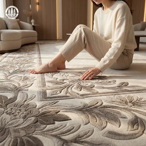 Alfombra Moderna <span class=keywords><strong>de</strong></span> Lujo Grande Personalizada OEM, Lana/Seda <span class=keywords><strong>de</strong></span> Nueva Zelanda, Resistente al Fuego, Ecológica, <span class=keywords><strong>Centro</strong></span> <span class=keywords><strong>de</strong></span> Sala <span class=keywords><strong>de</strong></span> Estar - Product Image 3
