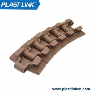 Catena Termoplastica a Superficie Piatta PLASTLINK Serie <span class=keywords><strong>PL</strong></span> 880TAB Catena Speciale a Piastre per Sistemi di Trasporto Bevande - Product Image 4