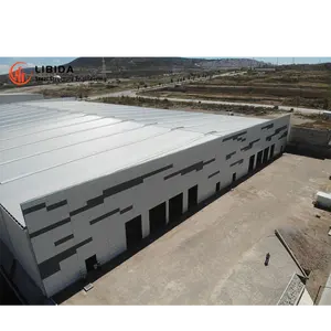 Прямая поставка с завода, Большой Металлический Склад/завод, промышленная крыша, стальная конструкция, складские строительные материалы
