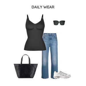 Hexin vente en gros de marque privée contrôle du ventre débardeurs pour femmes caraco gilet sans couture corps Shaper Shapewear pour les femmes - Product Image 6