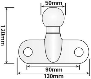 Fábrica <span class=keywords><strong>de</strong></span> remolque <span class=keywords><strong>de</strong></span> <span class=keywords><strong>cuello</strong></span> <span class=keywords><strong>de</strong></span> <span class=keywords><strong>ganso</strong></span> 3500 lb 50mm <span class=keywords><strong>bola</strong></span> <span class=keywords><strong>de</strong></span> remolque - Product Image 5