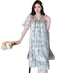 Ensemble de pyjama d'été <span class=keywords><strong>en</strong></span> gros Yi : <span class=keywords><strong>Nuisette</strong></span> élégante et pantalon de pyjama avec <span class=keywords><strong>nuisette</strong></span> <span class=keywords><strong>en</strong></span> maille pour <span class=keywords><strong>femme</strong></span> - Product Image 3