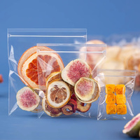 Bolsas Ziplock pequeñas transparentes de PP para regalo de comida, dispensación de té, impresión de huecograbado, collares de flores de frutas secas, embalaje de piedras preciosas