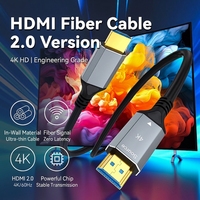 VegGieg Großhandel HDMI 2.0 Glasfaserkabel 4K 60Hz Aluminiumgehäuse 10M 50M 100M 150M Hohe GPU-Kompatibilität Kabel
