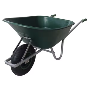 WB6416 Equipo de construcción de una sola <span class=keywords><strong>rueda</strong></span> de plástico multifuncional 150kg Capacidad de carga 85L Carro de camión Manija de acero <span class=keywords><strong>Carretilla</strong></span> - Product Image 2