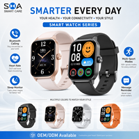 Reloj Inteligente Cuadrado Ligero con Pantalla TFT de 2.01 Pulgadas, Llamadas Bluetooth, Monitor de Salud, Reloj Deportivo Personalizado para Venta al por Mayor