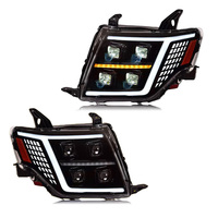 Phare HOSI pour Pajero, phare pour Mitsubishi Pajero 2018 V93 V97, phare de voiture avec animation dynamique, accessoires