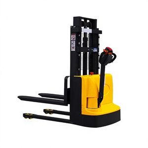 Apilador Eléctrico Walkie, Apilador de Paletas Completas, Carretilla Elevadora <span class=keywords><strong>AGV</strong></span>, 1.5 Toneladas, Longitud de Horquilla 1100mm, Ancho de Horquilla 680mm, Uso Comercial - Product Image 3