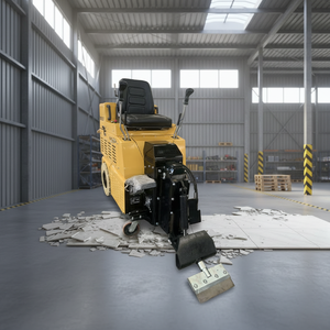 Hydraulic Driving Ride on <strong>Tile</strong> <strong>Remover</strong> Floor Scraper <strong>Machine</strong> - Product Image 1