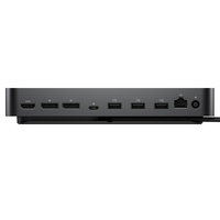 Base de Conexión USB-C para DELL WD25, Admite 4 Monitores con Fuente de Alimentación de 100W, 10 Interfaces para 2.1 RJ-45