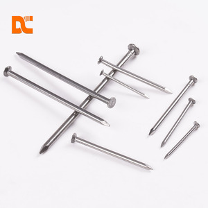 Chiodo a punta liscia con testa tonda per recinzioni Cyclone in ferro lucidato, con chiodo a chiocciola per pavimenti e chiodi per pallet - Product Image 1