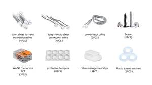 Panel de Lámina LED Flexible Cortable de un Solo Color, Personalizable, Tamaño 300*300mm, SMD2835, 225 LED/PC, Retroiluminación para Piedra Ónix - Product Image 4