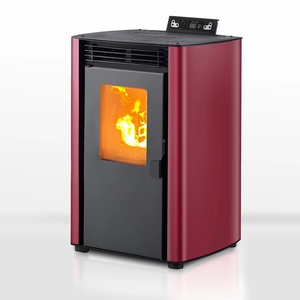 6kw Petit poêle à granulés avec télécommande - Product Image 1