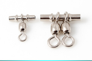 OEM Émerillons de <span class=keywords><strong>pêche</strong></span> croisés en laiton à 3 voies avec manchons de raccordement en laiton et tube en cuivre - Product Image 3