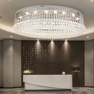 Nouveau style d'éclairage de plafond personnalisé pour salon, hall d'hôtel, plafonniers décoratifs en cristal de luxe - Product Image 3