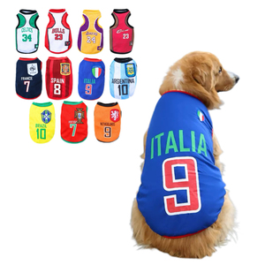 Débardeur de sport confortable pour animaux de compagnie, <span class=keywords><strong>maillot</strong></span> athlétique durable pour chien, gilet sportif tendance pour chiot, idéal pour l'entraînement des petits animaux - Product Image 1