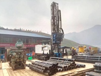 Rig de forage de surface monté sur chenilles professionnel, rig de forage sonique pour l'exploration de puits profonds