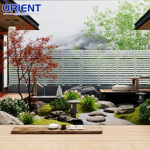 แผงรั้วอะลูมิเนียมคุณภาพสูงสำหรับภายนอกอาคาร ทนทาน แข็งแรง พร้อมเสาและแผ่นบังตาอะลูมิเนียมแบบตัดด้วยเลเซอร์ - Product Image 4