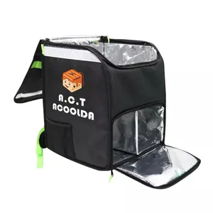Thick Insulation Food Delivery Bag Cooler Backpack Thermal For Food Delivery