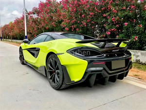 Voor Mclaren 540c 570S Upgrade 600lt Stijl Volledig Koolstofvezel Bodykit Nieuwe Staat Voor Achterbumpers Zijrokken Staart Covers <span class=keywords><strong>Exh</strong></span> - Product Image 6