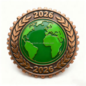 맞춤형 금속 축구 배지 핀, 스포츠 이벤트용 광택 마감, 인기 축구 - Product Image 4