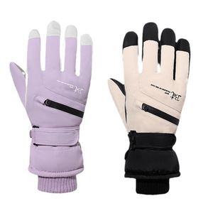 Dong Liang Ski <b>Gloves</b> Full Palm Touchscreen Winter <b>Warm</b> Windproof Unisex Outdoor Sports <b>Gloves</b> - Product Image 1