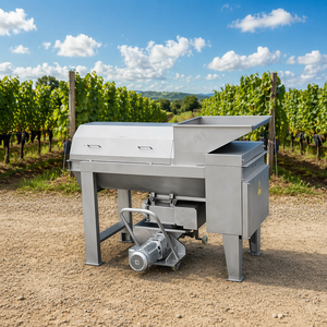 HN QDMECH Distemperatrice e Sbucciatrice Automatica Professionale per Vigneti e Cantine, Macchina Commerciale per <span class=keywords><strong>la</strong></span> Frantumazione delle Uve - Product Image 1
