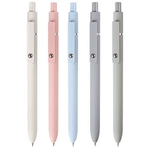 रचनात्मक डिजाइन लंबे समय तक चलने वाले 5 पीसी जेल पेन सेट हाथ पोर्टेबल चिकनी लेखन पेन - Product Image 2