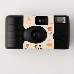 Custom Logo <b>Disposable</b> Film <b>Camera</b> with Flash – Personalized 35mm Single Use <b>Camera</b> for <b>Wedding</b> Party Travel Photography - Product Image 3