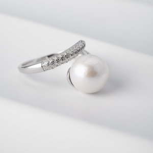 Có Thể Điều Chỉnh 925 Bạc Thời Trang Vòng Cổ Thiết Kế Độc Đáo 9-10Mm Akoya Ngọc Trai Aaaaa Tự Nhiên Nước Biển Vòng Cổ Ngọc Trai - Product Image 1