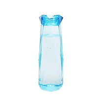 Bouteilles d'eau en verre colorées et créatives de haute qualité, neuves d'usine, à prix abordable, vente en gros, Gourde d'eau