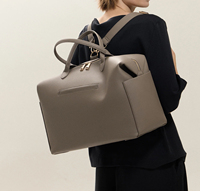 Sac à langer de luxe imperméable en cuir végétalien microfibre, sac à dos, sac fourre-tout et sac bandoulière pour maman, idéal pour les voyages et le quotidien du bébé