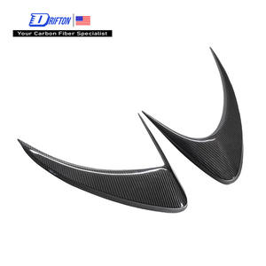 NOV Style Artura Exposed Carbon CF Rear Fender Inlets <b>Side</b> Vents Cover For Mclaren Artura 2023+ - Product Image 1