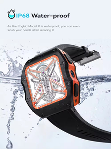 เพลิดเพลินไปกับนาฬิกาสมาร์ทแฟชั่นสวยหรู พร้อมซิมการ์ด รุ่น Hombre 4G Rogbid Model X 4GB+128GB Android IP68 แบตเตอรี่ 1050mAh กล้อง 13MP GPS - Product Image 6