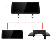 Écran vidéo Android 13 8G 128G Snapdragon 680 de 12,3'' pour BMW Série 1 E81 E82 E87 E88 2007-2011 Radio Audio Stéréo