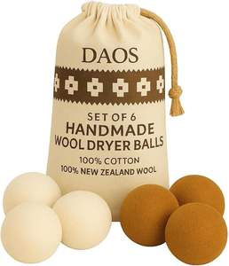 洗濯ボール環境にやさしいオーガニック100% ニュージーランドウールフェルトドライヤー洗濯機用 - Product Image 6