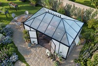 Оптимизированная для электронной коммерции теплица-беседка AM2604 12M2 Pro, компактный набор для сада, для продавцов онлайн-магазинов садовых товаров