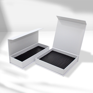 Caja de Regalo Magnética de Papel Reciclable de Lujo con Logotipo Personalizado para Alimentos, Snacks y Cosméticos con Cierre Magnético Interno - Product Image 2