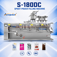 ACEPACK S-180DC Vollautomatische Horizontale Ausgießbeutel-Abfüllmaschine Hochgeschwindigkeits-Getränke- und Lebensmittelverpackungslösung