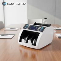Machine de comptage automatique ARS USD EUR CNY, comptage total, valeur mixte, fonction de tri, affichage TFT, compteur de billets
