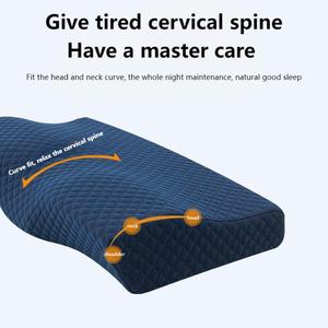 Geri ve yan uyuyanlar için ortopedik boyun destek yastığı uyku için bellek köpük yastık - Product Image 4
