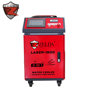 Machine à laser fibre portative Zelda 1500W haute performance 3-en-1, nouvelle version en acier inoxydable - Product Image 2